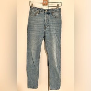 Nanushka High Waisted Straight Leg Jean 26